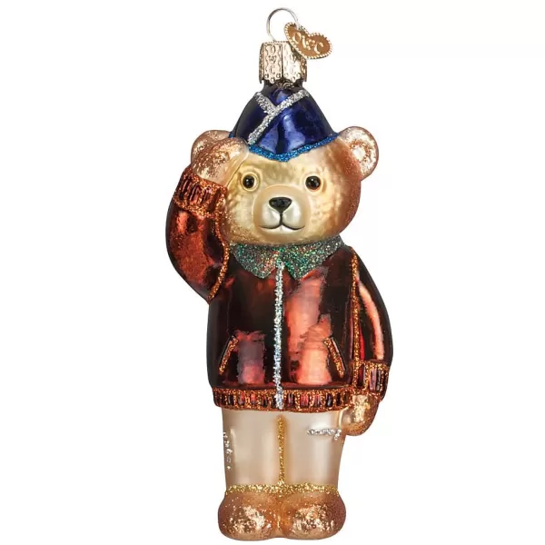 Old World Christmas Owc Air Force Bear Ornament, 12401 Best Sale