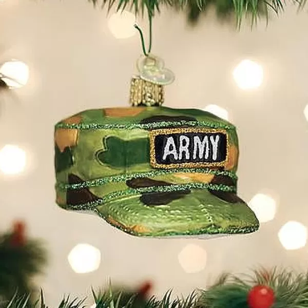 Old World Christmas Owc Army Cap Ornament, 32376 Best