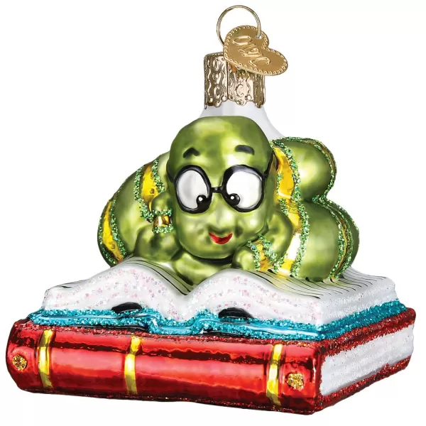 Old World Christmas Owc Bookworm Ornament, 12514 Best Sale