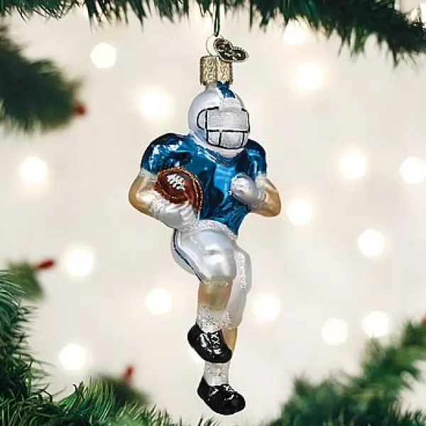 Old World Christmas Owc Football Player Ornament, 24176 Flash Sale