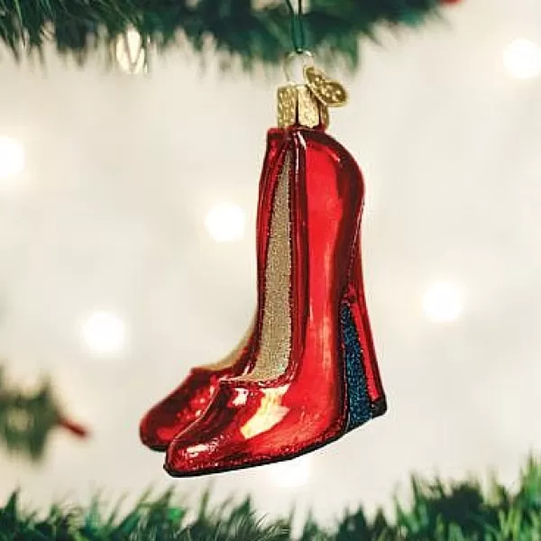 Old World Christmas Owc Glamour Heels Ornament, 32266 Outlet