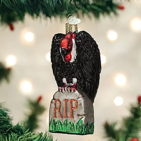 Old World Christmas Owc Halloween Vulture Ornament, 26082 Online