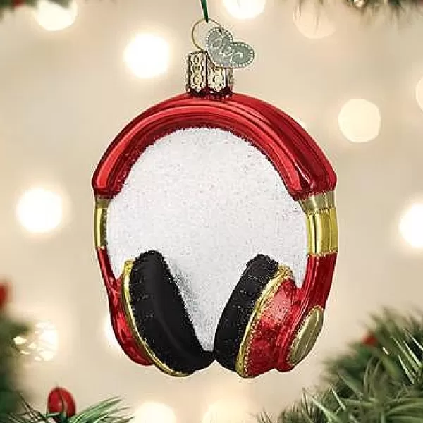 Old World Christmas Owc Headphones Ornament, 32390 Cheap