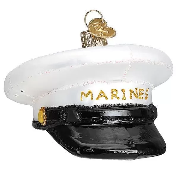 Old World Christmas Owc Marine'S Cap Ornament, 32379 Sale