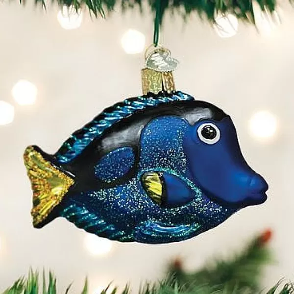 Old World Christmas Owc Pacific Blue Tang Ornament, 12504 Best