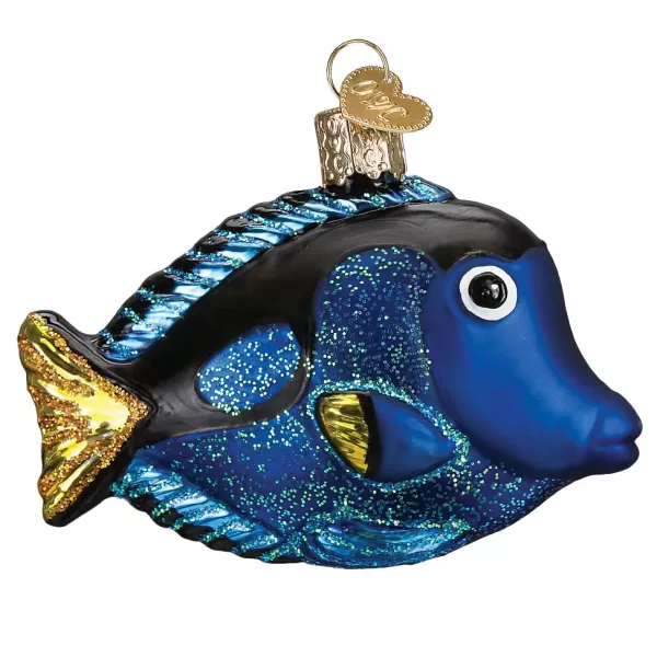 Old World Christmas Owc Pacific Blue Tang Ornament, 12504 Best