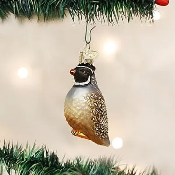 Old World Christmas Owc Partridge Ornament, 16012 Hot