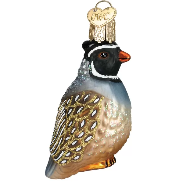 Old World Christmas Owc Partridge Ornament, 16012 Hot