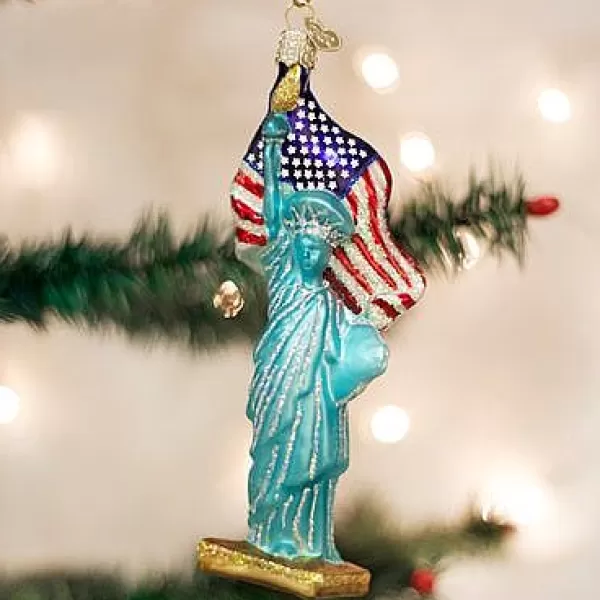 Old World Christmas Owc Statue Of Liberty Ornament, 10181 Cheap