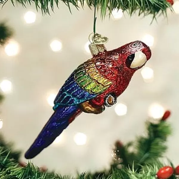 Old World Christmas Owc Tropical Parrot Ornament, 16117 Cheap