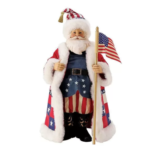 Enesco Pd, Stars And Stripes Santa, 6008574, Possible Dreams Hot