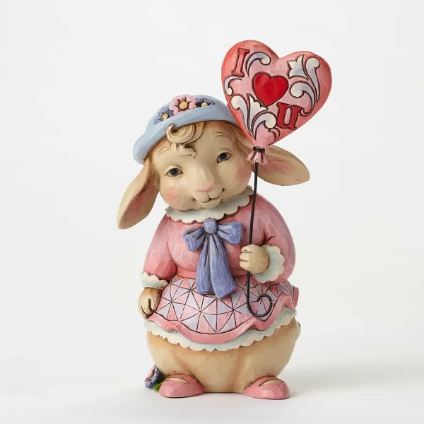 Enesco Pint Size Bunny W/Love Balloon Shop