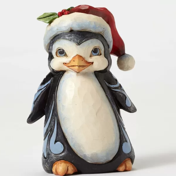 Enesco Pint-Sized Christmas Penguin Shop