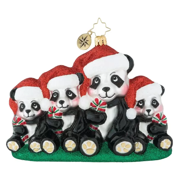 Christopher Radko Radko, Holiday Panda Portrait, 1019231 Flash Sale