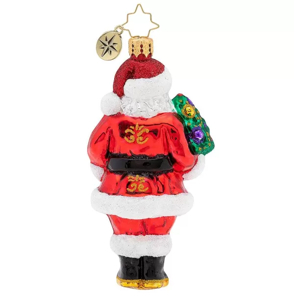 Christopher Radko Radko, Nordmann Fir Santa Ornament, 1019783 Shop