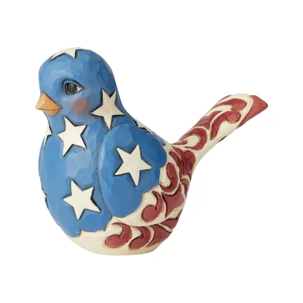 Enesco Red, White & Blue Bird, 6003978, Jim Shore Flash Sale