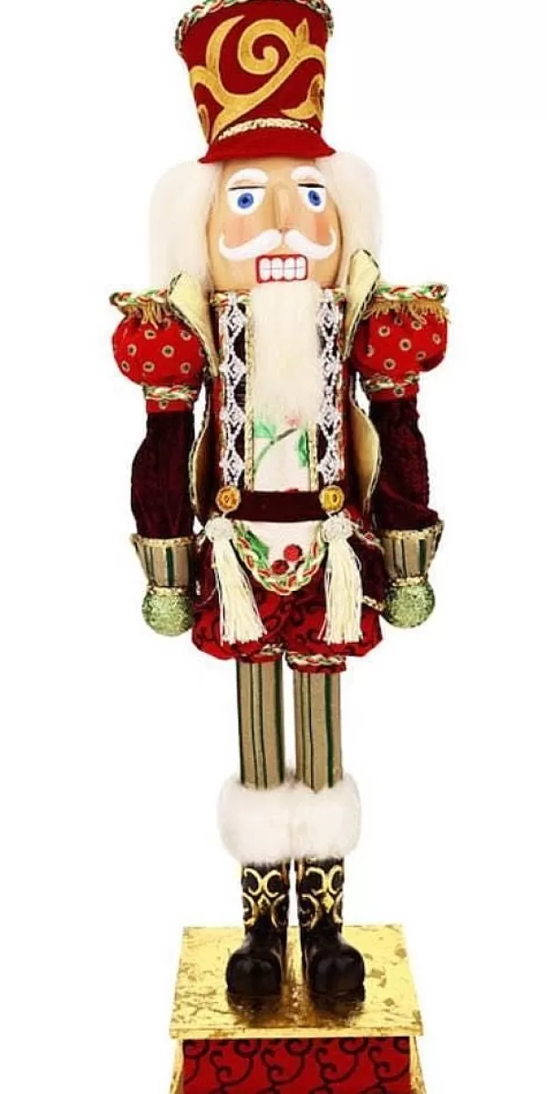 Mark Roberts Royal Crown Red Hat Nutcracker, 36" Online