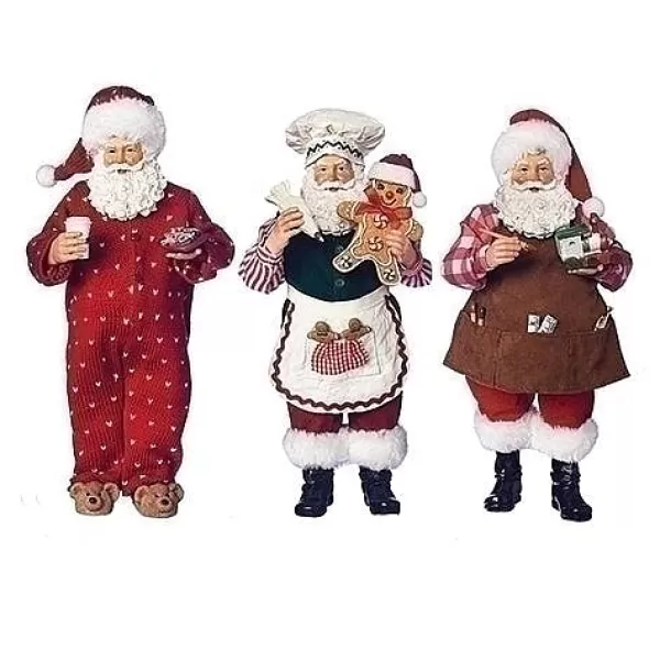 Roman Santa In Charming Traditional Outfits , 3 Asst, 133848, Shop