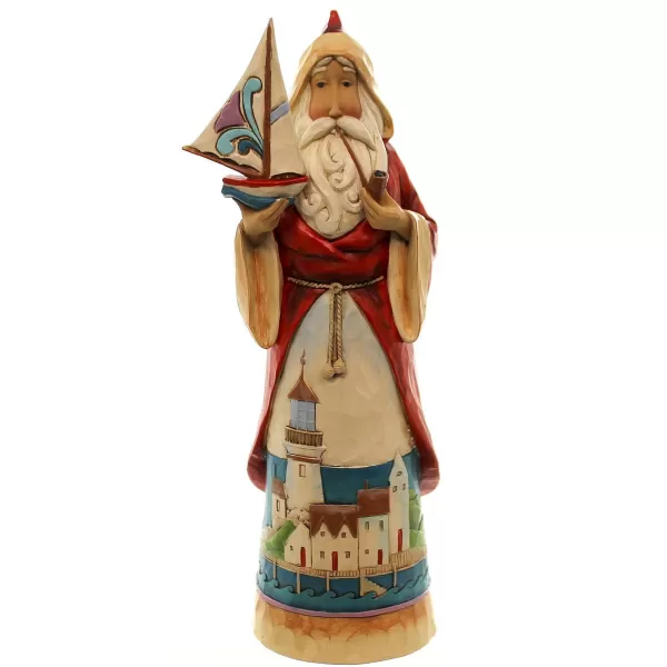 Enesco Santa Sail Boat Hot