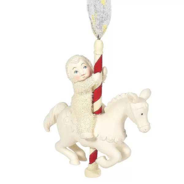 Department 56 Sb, Christmas Carousel Ornament, 6005793, Snowbaby Cheap