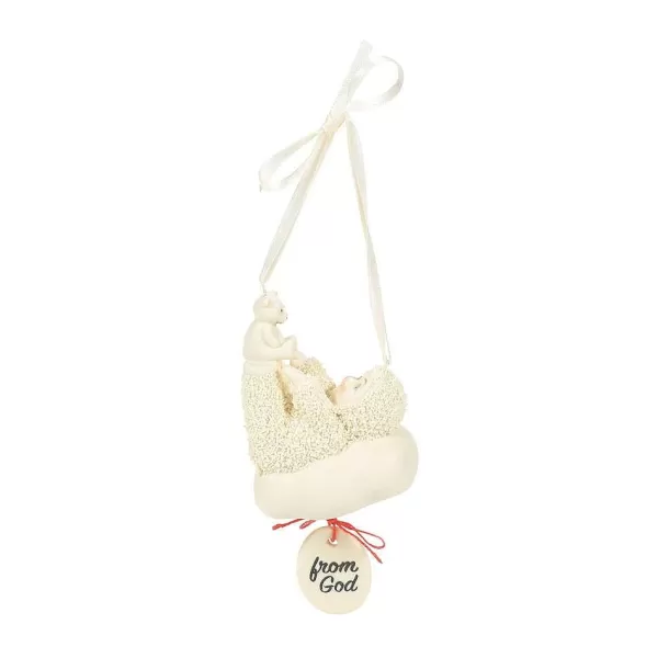 Department 56 Sb, From God Ornament, 6009142, Snowbaby Fashion