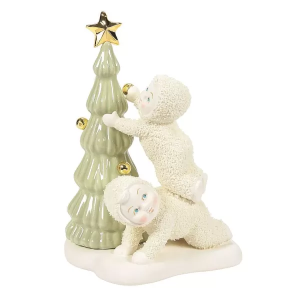 Department 56 Sb, It'S A Reach To The Top, 6008157, Snowbaby New