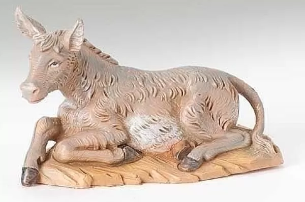 Fontanini Seated Donkey 5", , 54017 New