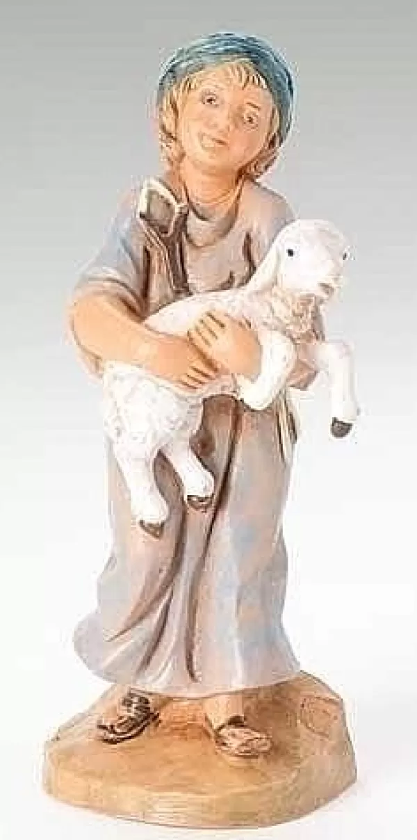 Fontanini Silas Boy Holding Sheep 5", , 57521 Shop