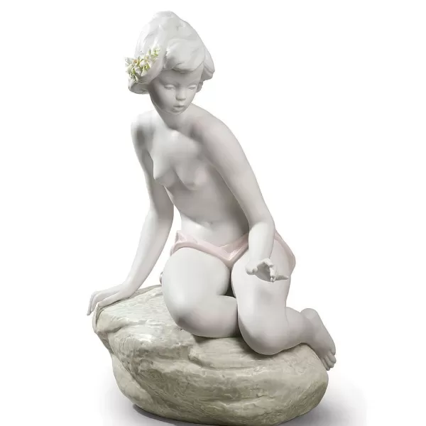 Lladro Sitting Bather Shop