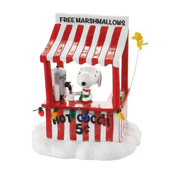 Department 56 Snoopy'S Cocoa Stand, 4053055, Peanuts Village Cheap