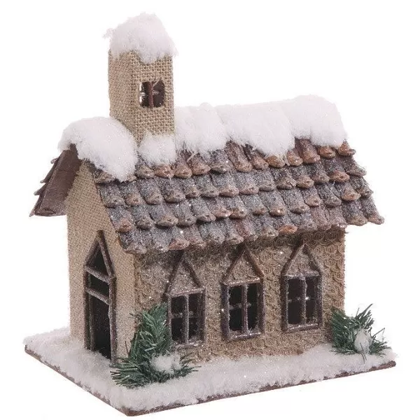 Raz Snowy Church Flash Sale