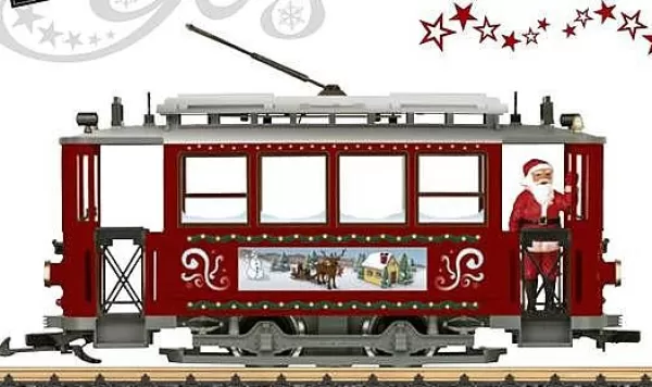 LGB Streetcar In A Christmas Design Sale