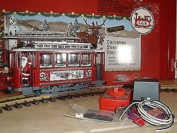 LGB Streetcar In A Christmas Design Sale