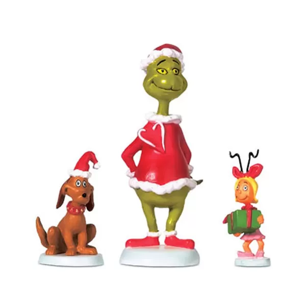 Department 56 Suess, Grinch Max & Cindy-Lou Who, 804152, The Grinch Flash Sale