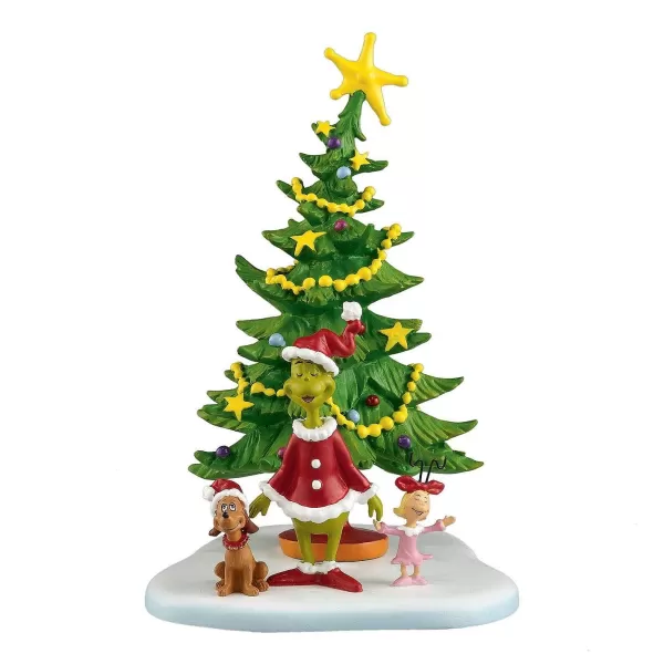 Department 56 Suess, Welcome Xmas, Xmas Day, 4024836, Grinch Village Fashion