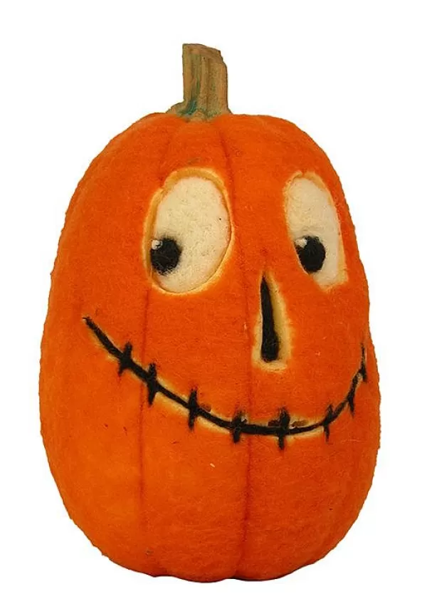 Byers Choice Tall Felted Jack-O-Lantern, , Fpmp3 Sale