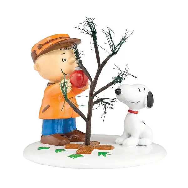 Department 56 The Perfect Tree, 809413, Peanuts Village Discount