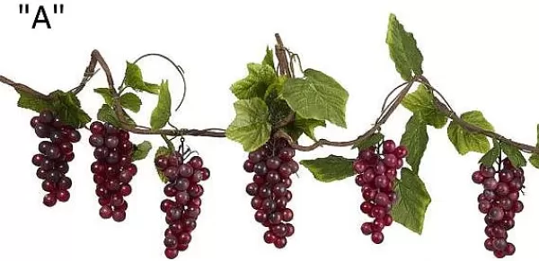 Kurt S Adler Thick Grape Vine Garland 2 Asst, D1745 Clearance