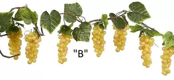 Kurt S Adler Thick Grape Vine Garland 2 Asst, D1745 Clearance