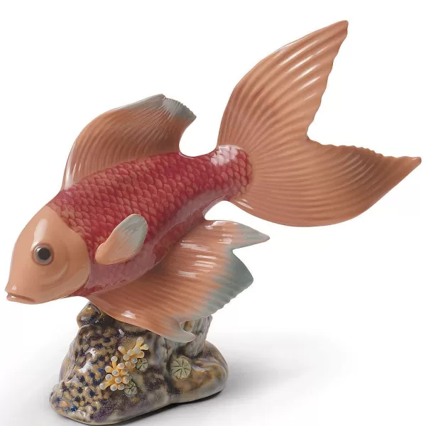 Lladro Underwater Calm (Orange), Fish Online