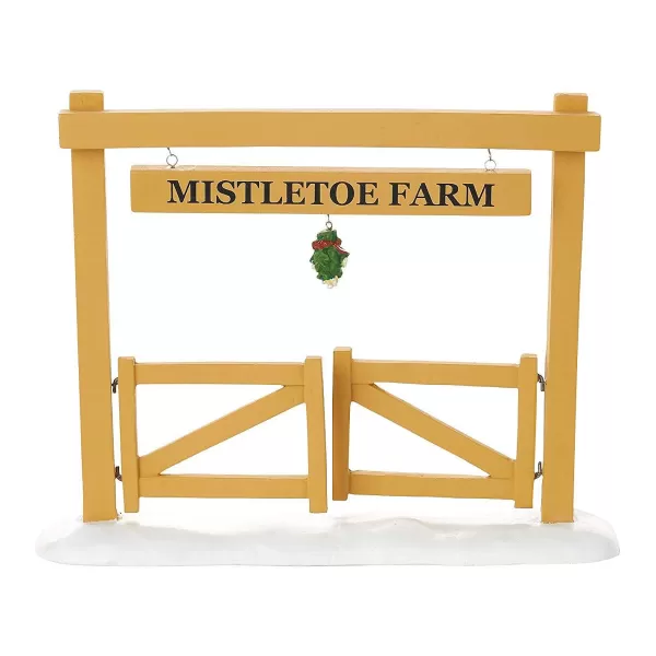 Department 56 Va, Mistletoe Farm Gate Accessory, 4024242, Online