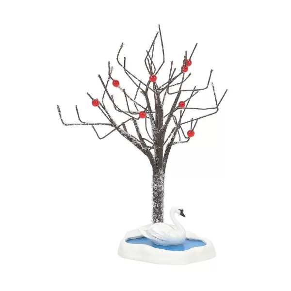 Department 56 Va, Seven Swans A Swimming Tree, 6011470, Cheap