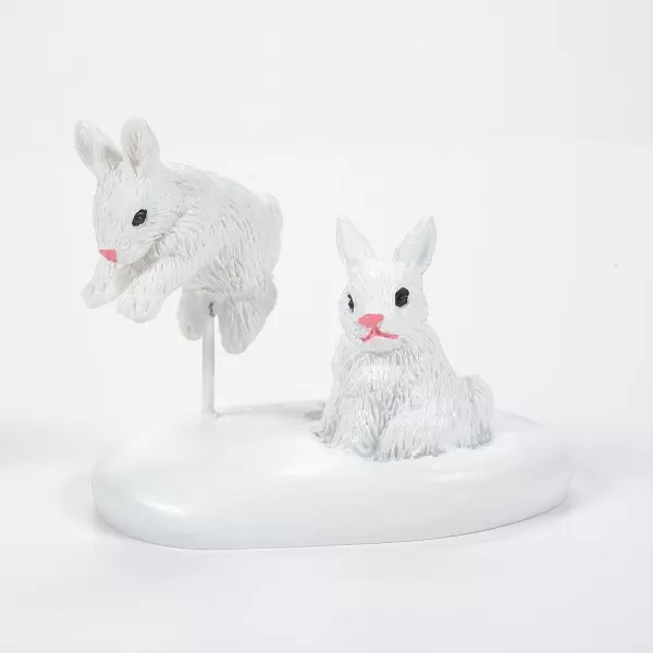 Department 56 Va, White Christmas Bunnies, 6007674, Shop