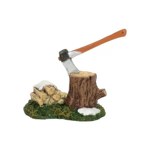 Department 56 Va, Woodland Firewood, 4057598, Outlet